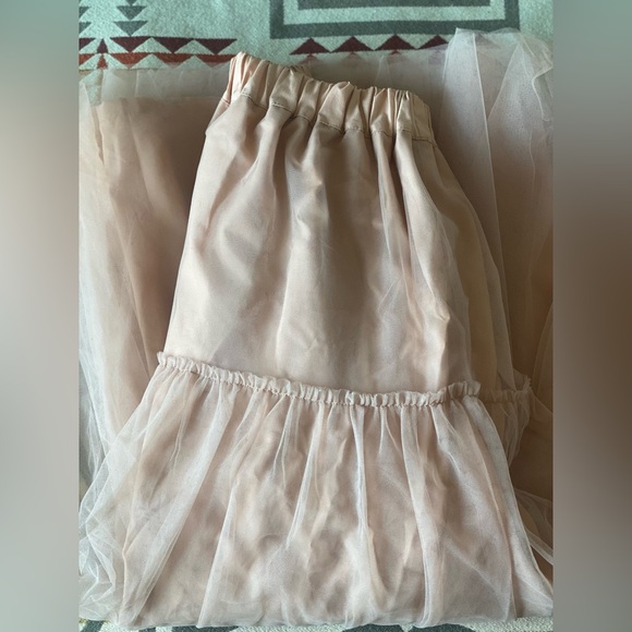 Tulle maxi skirt, size small, made in Canada - Picture 2 of 8